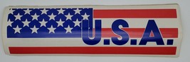 &quot;U.S.A. AMERICAN FLAG&quot; VINTAGE OPERATION DESERT STORM BUMPER STICKER - $5.66