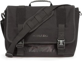 Mobile Edge - MECME1 - Laptop Eco Messenger Cotton Canvas Bag - 17.3 in. - Black - £58.81 GBP