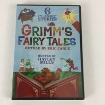 Grimm&#39;s Fairy Tales DVD Retold By Eric Carle 6 Classic Stories 2016 New Sealed - £11.65 GBP