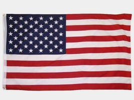 American Flag 3&#39;x5&#39; with grommets - £4.74 GBP
