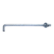 3/8&quot;-16 x 10&quot; Hot Dip Galvanized Anchor Bolts BABS-090 (25 pcs.) - £36.98 GBP