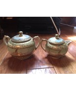 McKay &amp; Co China Japan Cream &amp; sugar set, Embossed - $18.80