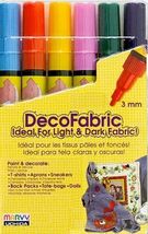 Marvy DecoFabric Fabric Markers (Complementary Colors, 6 pc. Set) - $9.95