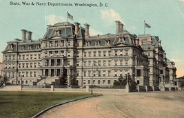 1912 Vintage Postcard  U.S. War, State and Navy Department Washington, D. C. H28 - £3.38 GBP