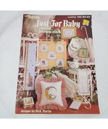 Vintage 1981 Just for Baby by Leisure Arts Counted Cross Stitch Leaflet - €12,01 EUR