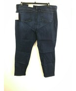 NYDJ blue denim lift tuck AMI skinny legging jeans Cooper A344116 size 24W New - $44.99