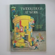 Sesame Street Twiddlebugs At Work Book Vintage 1980s Muppets Jim Henson Family - £5.41 GBP