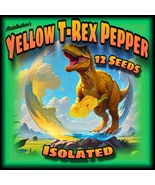 Yellow T-Rex Pepper - 12 Isolated Seeds - Pure Genetics - Extremely  Hot! - $6.50