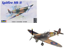 Level 4 Model Kit Supermarine Spitfire Mk-II Fighter Aircraft 1/48 Scale Model R - £29.67 GBP