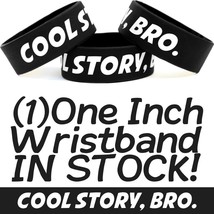 COOL STORY BRO Wrist Band Merchandise Item Silly Bracelet Color Filled S... - $8.11 CAD