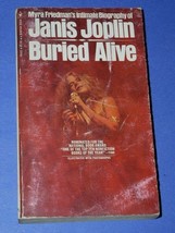 JANIS JOPLIN PAPERBACK BOOK VINTAGE 1974 - £15.67 GBP