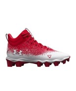 Under Armour Spotlight Fran RM 2.0 Men&#39;s Red &amp; White Running Shoes Size 11 - $44.87