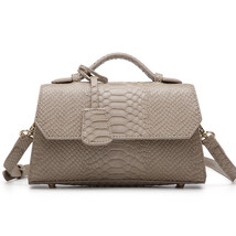 New Arrival Younger Lady Clutch Bag Cross Body Bag Ostrich Leather Bags Python P - £37.44 GBP