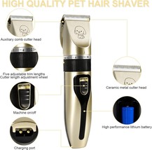 Professional Trimmer, 13 Pcs Dog and Cat Hair Clipper Kits, Removable an... - £157.25 GBP