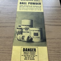 1967 WINCHESTER - WESTERN BALL POWDER RELOADING MANUAL SHOTSHELL, CENTER... - $194.27 MXN