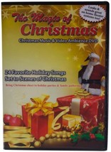 New The Magic Of Christmas Dvd 24 Holiday Xmas Songs &amp; Video Ambience Scenes Oop - $12.86