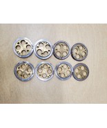 Brass and Steel Model Train Wheels 1 3/4&quot; Bundle of Eight (8) - £30.31 GBP