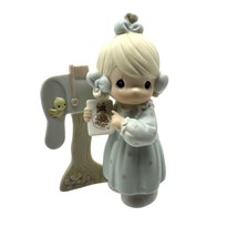 Precious Moments &quot;Sharing the Good News Together&quot; Girl Mailbox 1990 C0011 - $11.87