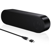 Usb Computer Speakers, Pc Speakers For Desktop, Laptop Speakers With Cry... - £26.73 GBP