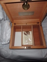 Elie Bleu Mahogany Humidor 100 count NIB image 10