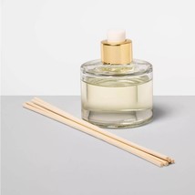 Reed diffuser aromatherapy essential oils Bergamot Lemon Floral 3.5oz home decor - £15.73 GBP