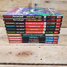 X10 Goosebumps HorrorLand Most Wanted Book lot - $19.75
