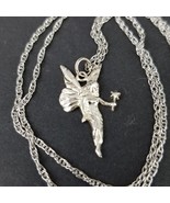 sterling silver &amp; 12k GOLD filled pendant necklace set Fairy ESTATE SALE... - $1,117.89 MXN