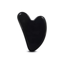 Plum Beauty Obsidian Sculpting Gua Sha Stone (Soothes &amp; Depuffs) NEW SEALED!!! - £7.55 GBP