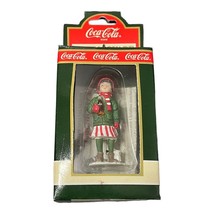 Coca-Cola Town Square 1992 After Skating Girl Skater 7940 ornament - £8.19 GBP