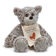 DEMDACO Loveable Huggable Mini Giving Bear Children&#39;s Plush Stuffed Animal Toy - £28.32 GBP