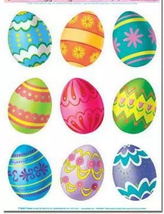 Easter Egg Window Clings Easter Decoration Egg Easter Window Decorations - £19.07 GBP