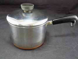 Vintage REVERE WARE 1 1/2 Quart POT 81 Rome NY COPPER BOTTOM Sauce Pan - $9.00