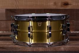 Ludwig 6.5&quot;x14&quot; Acrolite Brass Snare, 10-Lug - £522.78 GBP