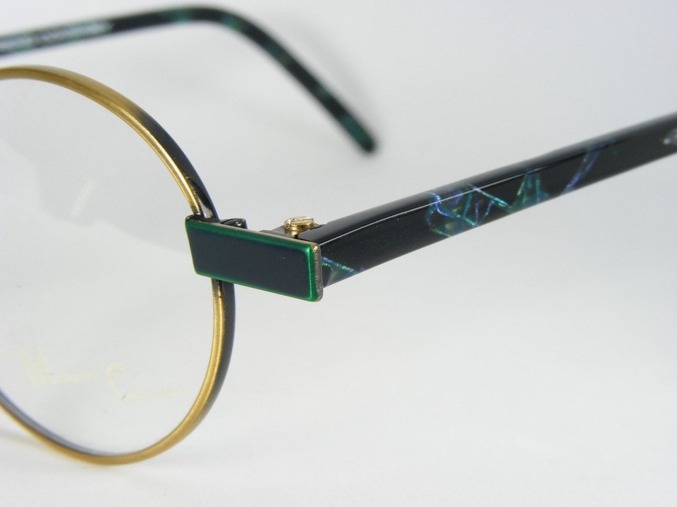 Vintage GMC by TREND COMPANY 6613 2 ANTIQUE BRONZE /GREEN EYEGLASSES 40-21-148mm Item image 6