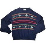 Vintage LORD JEFF  Retro Grandpa Dad Sweater Mens XL USA Cotton Nautical... - £8.17 GBP