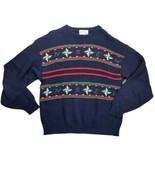 Vintage LORD JEFF  Retro Grandpa Dad Sweater Mens XL USA Cotton Nautical... - £7.80 GBP