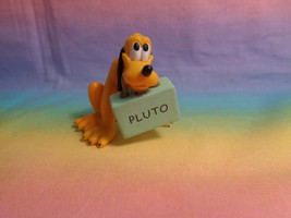 Disney Pluto PVC Figure w/ Suitcase - as is - Broken - Damaged - £1.23 GBP