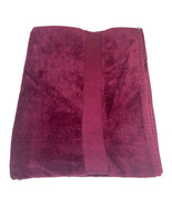 Utopia Towel Large Red Burgundy Wine Cotton Bath Towel 30”x48” Bath Sheet - £11.22 GBP