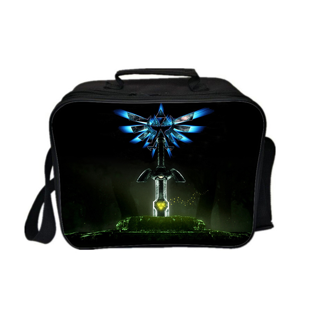Primary image for WM Legend Of Zelda Lunch Box Lunch Bag Kid Adult Fashion Sword
