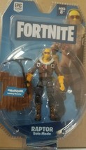 FORTNITE RAPTOR - SOLO MODE - RARE 2018 ACTION FIGURE - EPIC GAMES - TOY - $217.60 MXN