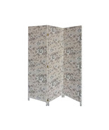 Screen Gems 3 Panel Fabric Gardenia Screen - $293.11