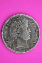 1906 O Barber Liberty Half Dollar Scarce Semi Key Date Silver Coin 239 - $229.99