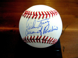 MIKE TORREZ CURSE OF BAMBINO PLAYOFF HR FENWAY SIGNED AUTO OML BASEBALL ... - $118.79