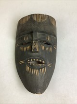 Unique Hand Carved Wooden Face Mask - $364.70 MXN