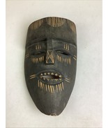Unique Hand Carved Wooden Face Mask - $364.70 MXN