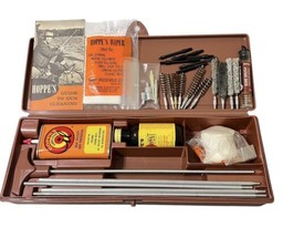 Hoppe&#39;s Gun Cleaning Kit Storage Box Supplies Universal Rifle Shotgun Pi... - $36.95