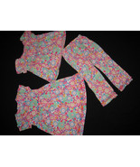 Hanna Andersson girls lot 5T 4T 100 3 4 5 floral dress top pants CUTE  - £22.31 GBP