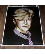 David Bowie Poster Vintage 1983 Netherlands Import Blue Eagle Posters  - $499.99