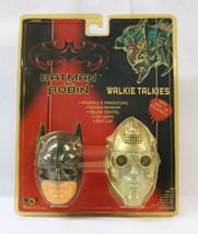 Batman &amp; Robin Walkie Talkies Set 1997  MGA Mr Freeze with Light up Eyes Effect! - £19.61 GBP