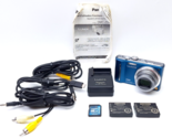 Panasonic Lumix DMC-ZS7 12.1 MP Blue Digital Camera 12x Optical Image St... - £66.91 GBP